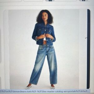 Aeropostale Barrel Jeans 6 100% cotton